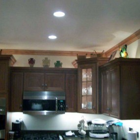 Kitchen Lights - Kitchen light installation.